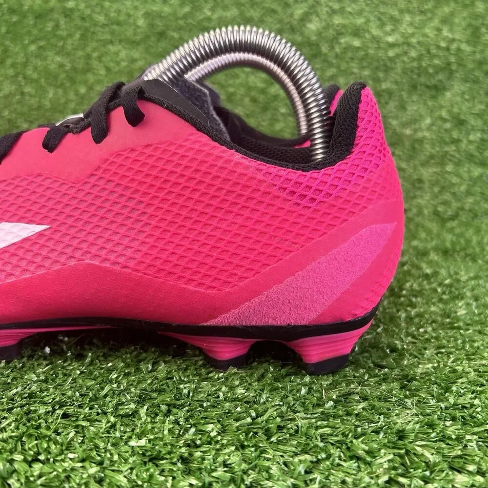 Adidas X Speedportal 4 FGX Soccer Cleats Men's US 7 / EU 39.5 Pink & Black Boots